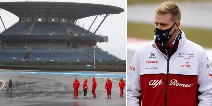 Kein Fahren möglich - Schumis Alfa-Sauber-Debüt platzt wegen Regen
