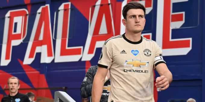 Harry Maguire droht Ungemach. Harry Maguire