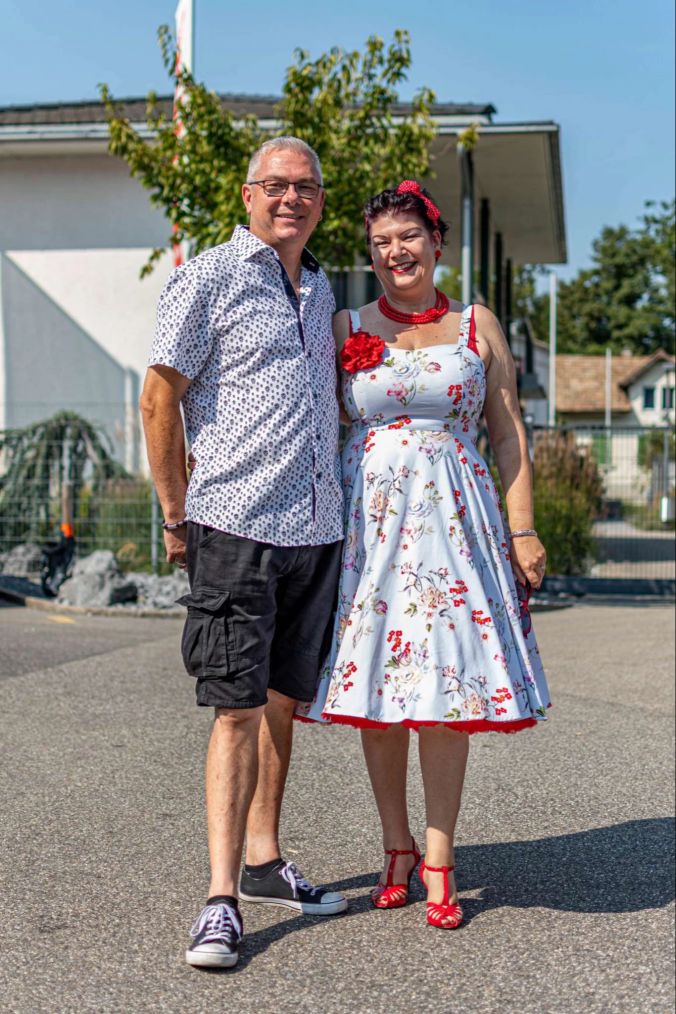 Top gestylt (v.l.) René Gallati und Regula Hohl.