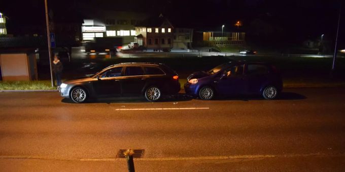 Auffahrkollision. Auffahrkollision
