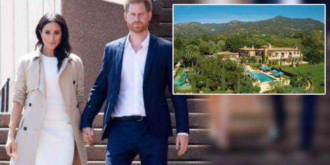 Prinz Harry und Meghan Markle leben in dieser Villa in den USA. Harry Meghan