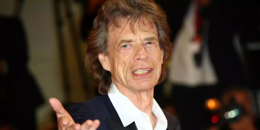 Mick Jagger bei den Filmfestspielen in Venedig 2019. Foto: Joel C Ryan/Invision/AP/dpa