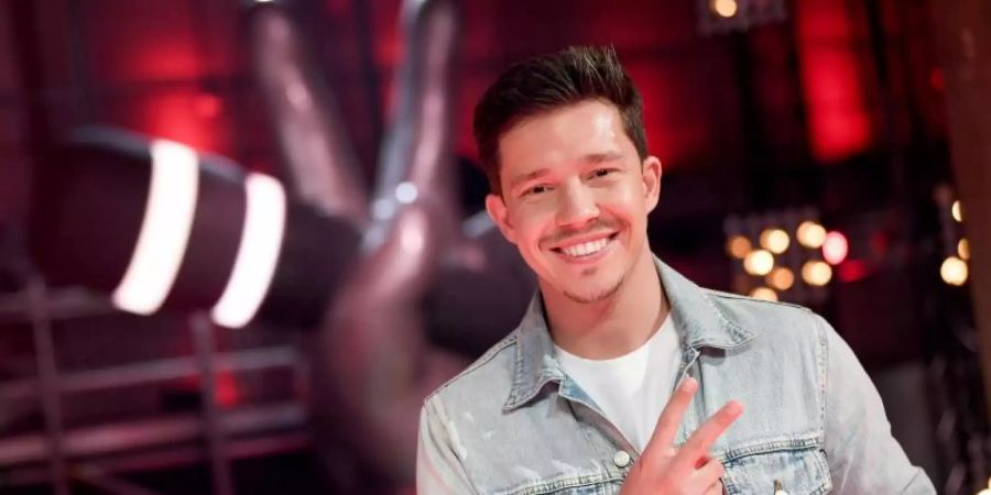 Nico Santos 2019 bei «The Voice of Germany». Foto: Britta Pedersen/dpa-Zentralbild/dpa