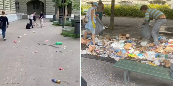 Wegen Sommertagen - «Tragisch»: Hat Bern jetzt ein Littering-Problem?