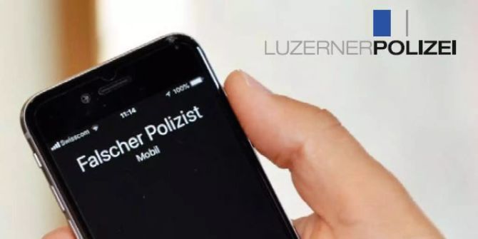 Luzerner Polizei warnt vor falschen Polizisten