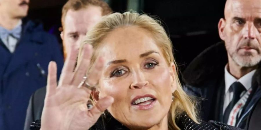 Sharon Stone 2019 in New York. Foto: Annette Riedl/dpa