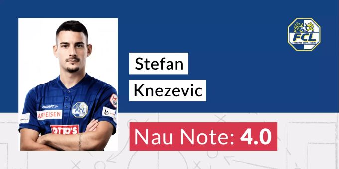 Die Nau.ch-Note für Stefan Knezevic vom FC Luzern. FC Luzern FCSG