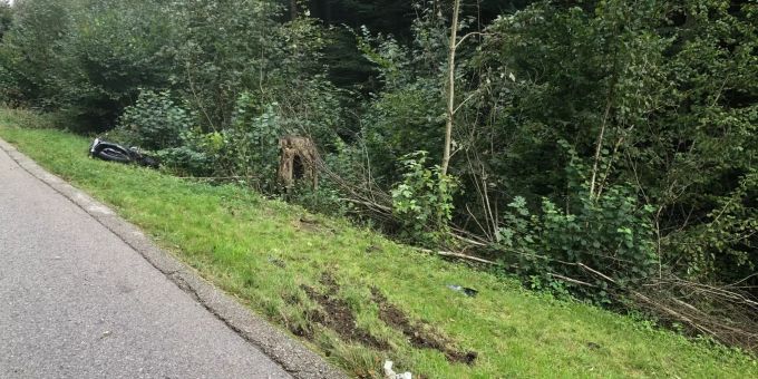 Motorradfahrer tödlich verunfallt. Motorradfahrer tödlich verunfallt