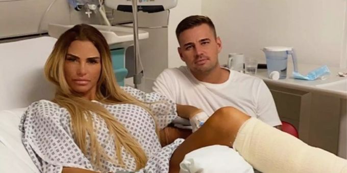 Wegen Verletzung - Katie Price verliert an Gewicht