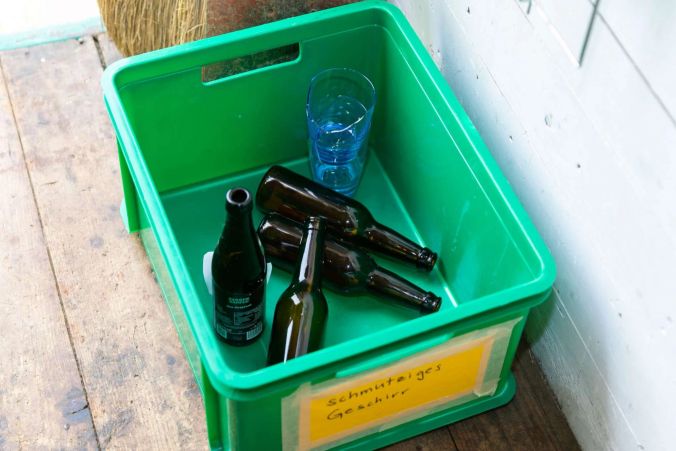 Schmutziges Geschirr