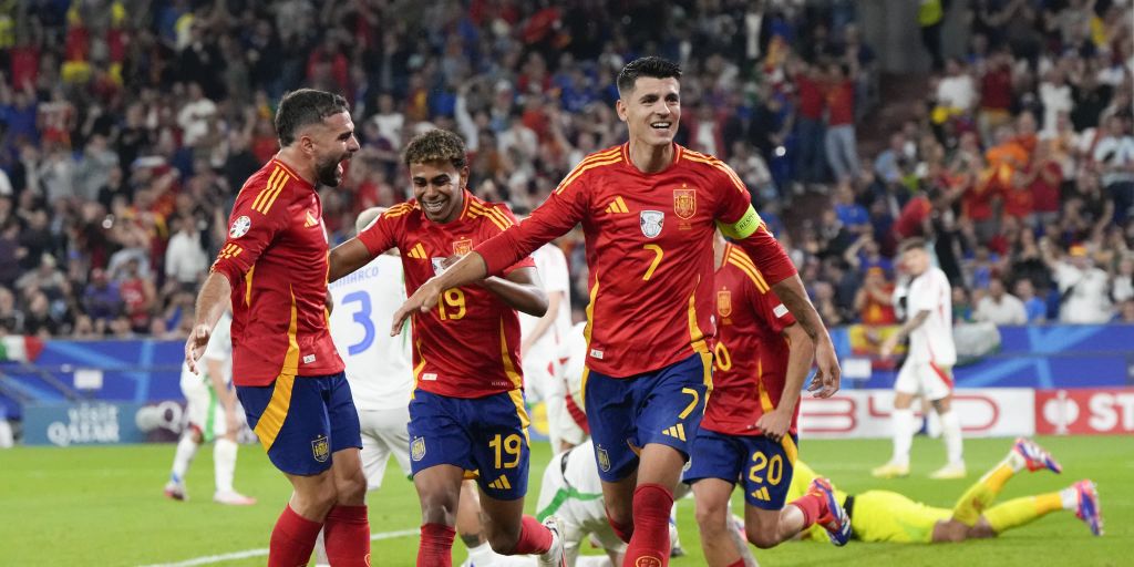 EM 2024 Spanien nach 10Sieg im Achtelfinal Italien muss zittern
