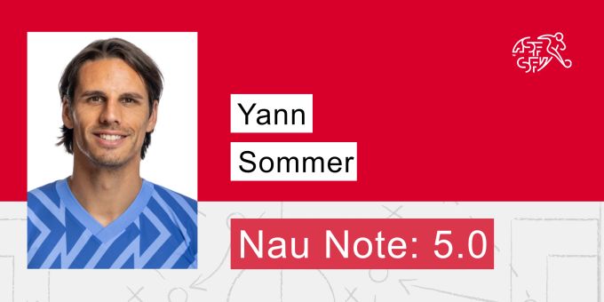 Die Nau.ch.-Note für Yann Sommer. EM 2024
