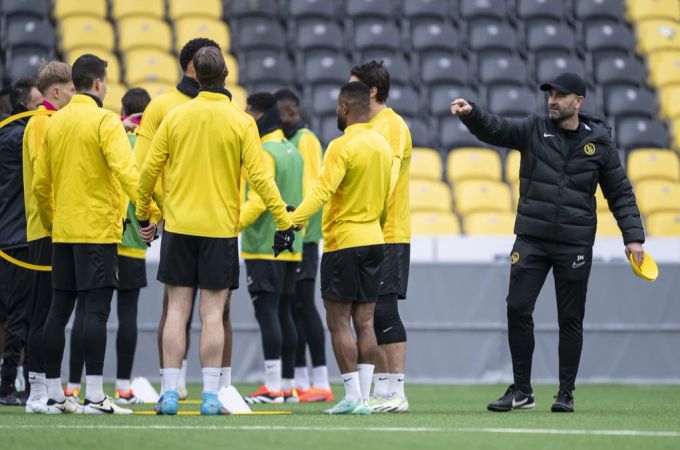 Ob erste Mannschaft oder U21, es gehe darum, alles für den Arbeitgeber zu geben, sagt Joël Magnin. Joël Magnin YB
