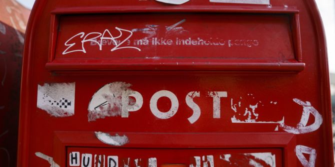 Briefzustellung Dänemark