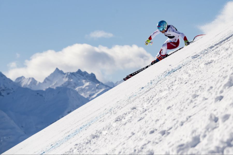 Der heute 52-Jährige schrie die Athletinnen auf der Piste an, drohte ihnen im Trainingslager. (Im Bild: Jasmine Flury beim Super-G 2018/2019)