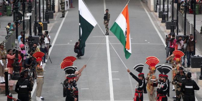Pakistan Indien Grenze