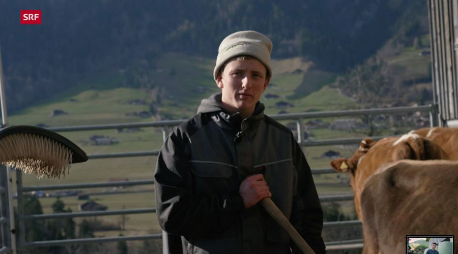 Dann geht der 17-Jährige für drei Tage nach Hause.