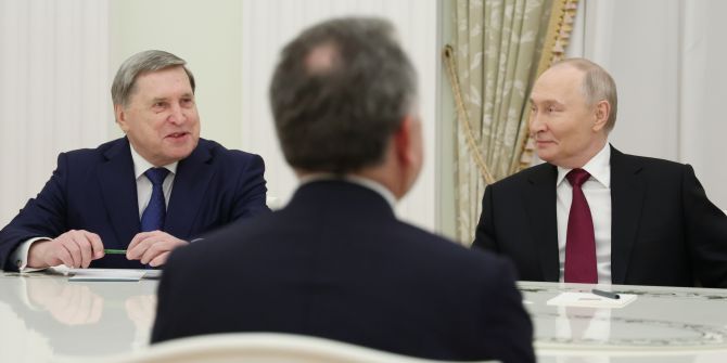 Russian President Putin meets US Special Envoy Witkoff at Kremlin