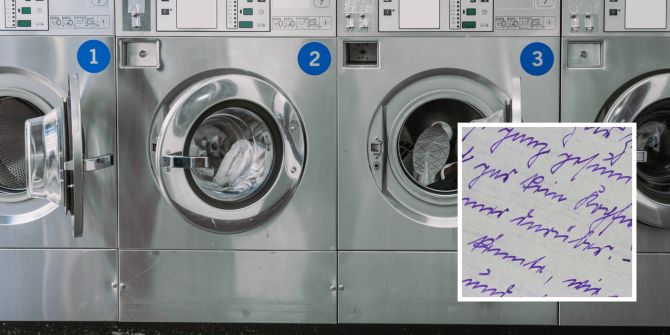 Beleidigung Zettel Waschküche Nachbarn