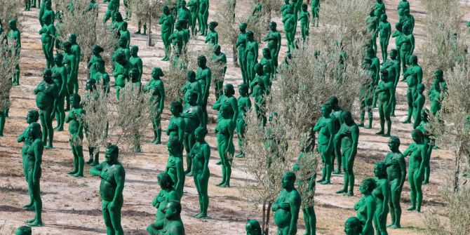 Spencer Tunick Kunstaktion