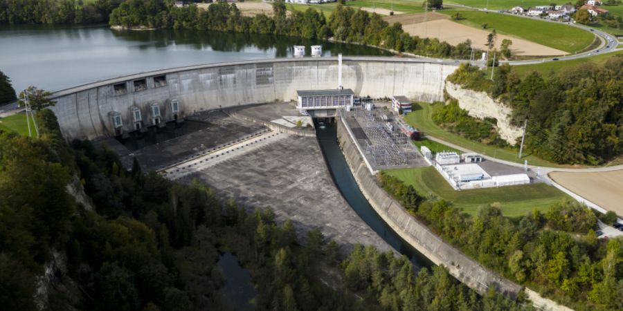 Die Saane wird im Kanton Freiburg zum Schiffenensee gestaut. (Archivbild)