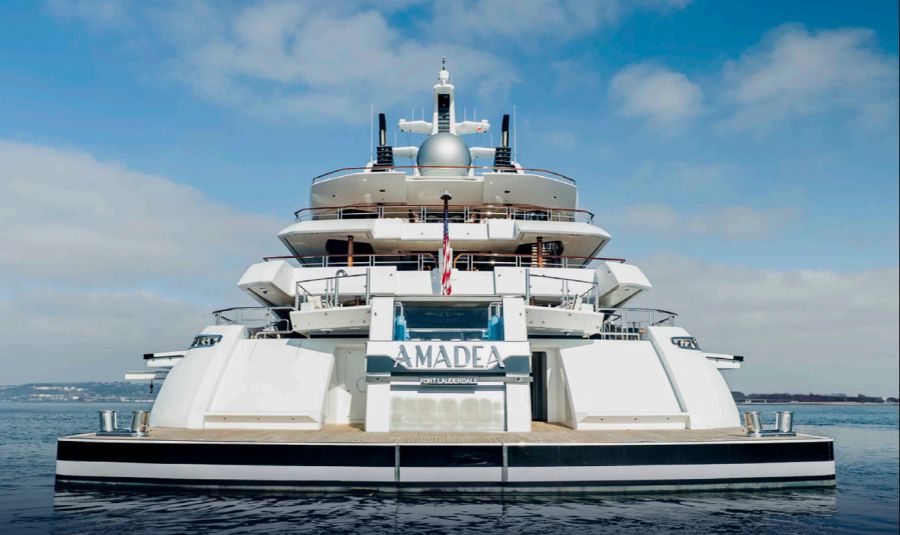 Die Luxusyacht «Amadea» – Wert bei rund 250 Millionen Franken – wird versteigert.