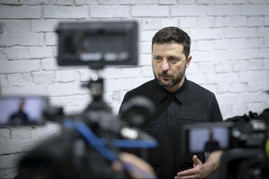 Noch ist offen, welche Politiker der Skandal trifft und ob Präsident Selenskyj dazugehört. (Archivbild)