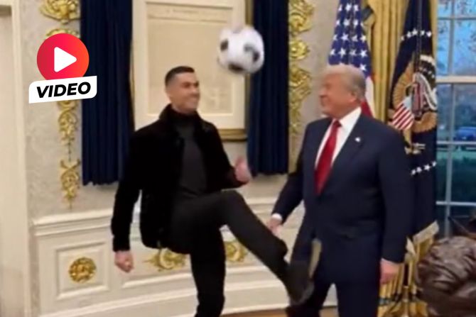 Donald Trump Cristiano Ronaldo