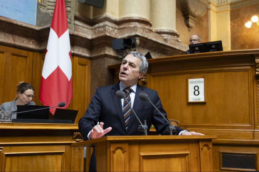 Von einer Verzögerung des Zoll-Deals durch den Bundesrat will Cassis zudem nichts wissen.