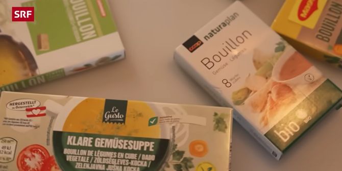 Kassensturz Screenshot Gemüsebouillons