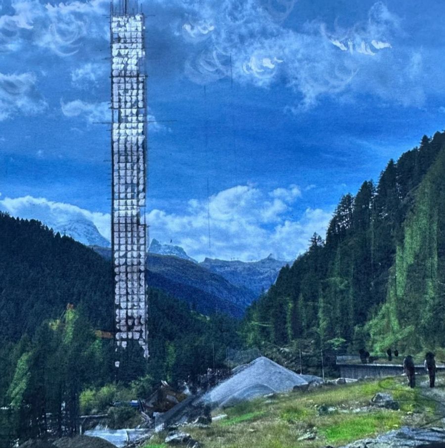 260 Meter hoch soll der «Lina Peak» werden.