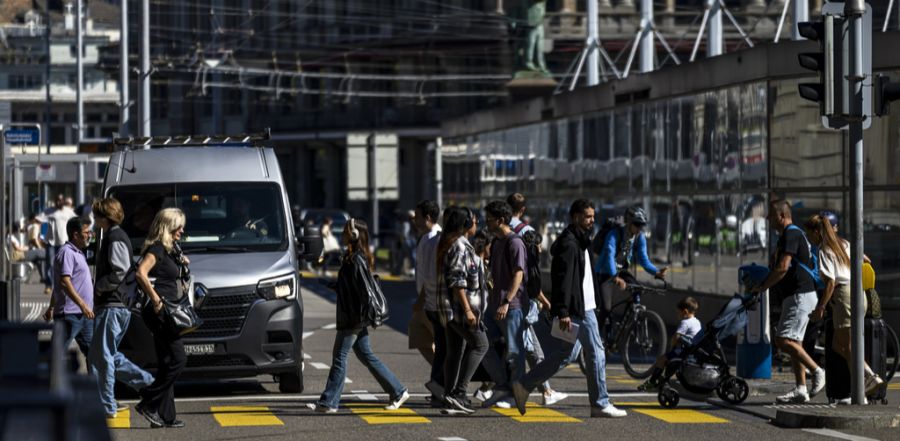Leute Bevölkerung Kanton Zürich