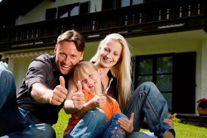 Haus Familie Vorsorge