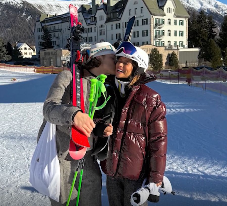 Lucas Pinheiro Braathen verbringt die Festtage mit Isadora Cruz in der Schweiz.