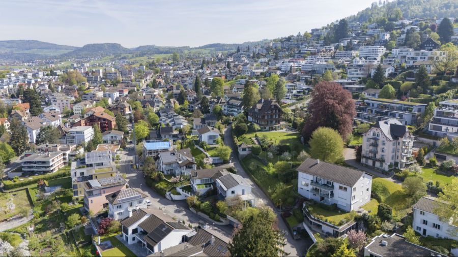 Ein teures Pflaster: Blick auf die Stadt Zug.