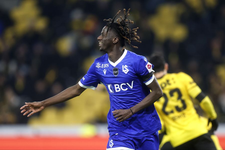 Diakite verwertet die Chance aus elf Metern zur Gäste-Führung.