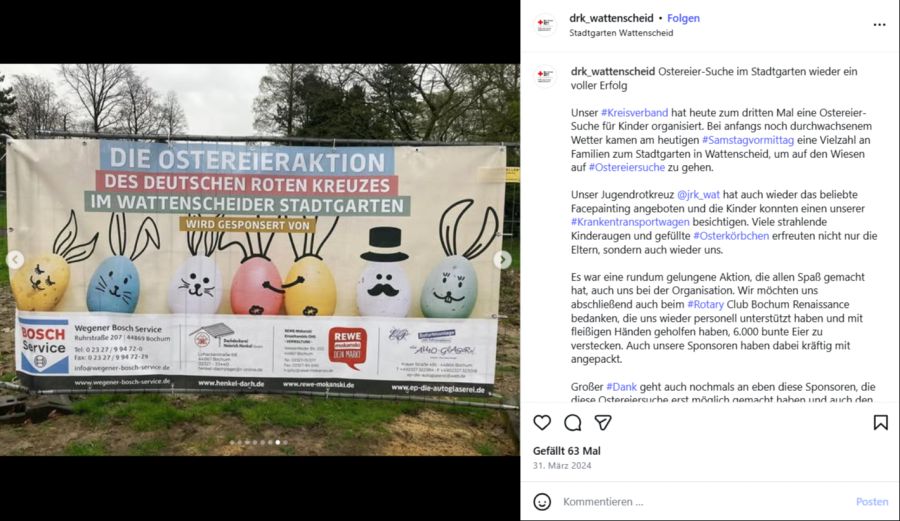 Mit der Veranstaltung ist nun aber Schluss.