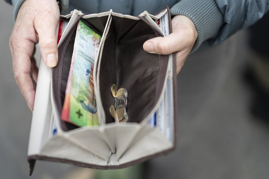 Und dass, obwohl die Inflationsrate in der Schweiz zuletzt deutlich gesunken ist. (Symbolbild)