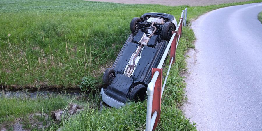 Selbstunfall Heiligkreuz