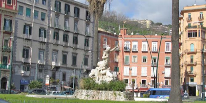 Historisches Theater Sannazaro zerstört