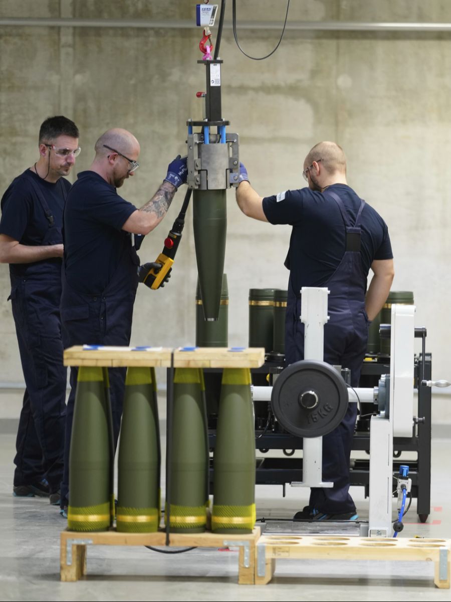 Er fordert eine massive Aufrüstung.