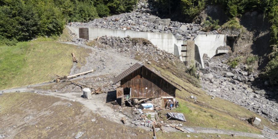 Die verschiedenen Bergbäche in der Region Brienz haben in der Vergangenheit immer wieder für Zerstörung gesorgt. Jüngst war es im August 2024 der Milibach. (Archivbild)