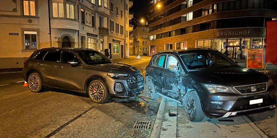 Sachschaden Kollision Luzern