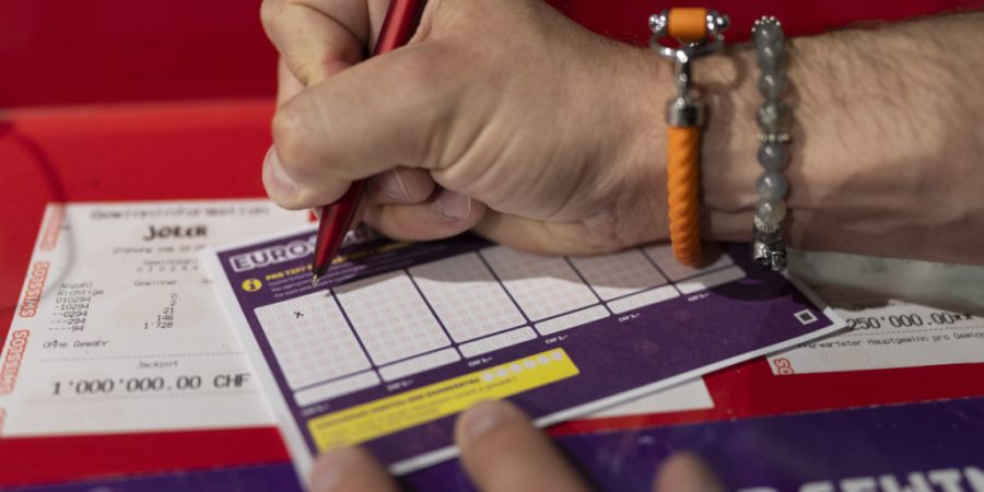 22'222 Franken pro Monat während 30 Jahren für einen Glückspilz. (Archivbild)