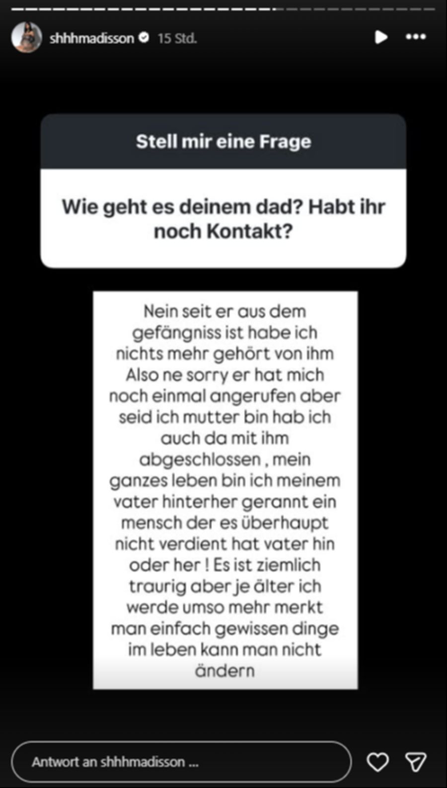 Heute klingt das etwas anders.