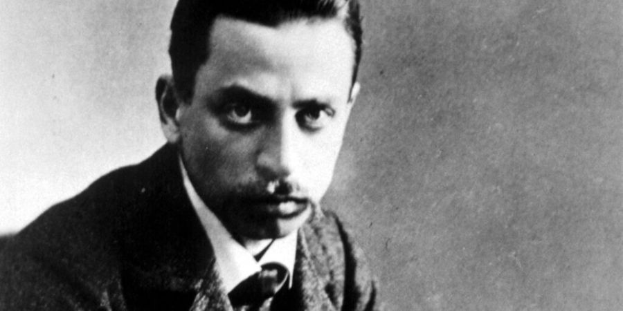 Der Dichter Rainer Maria Rilke verbrachte seine letzten Lebensjahre im Wallis (Archiv).