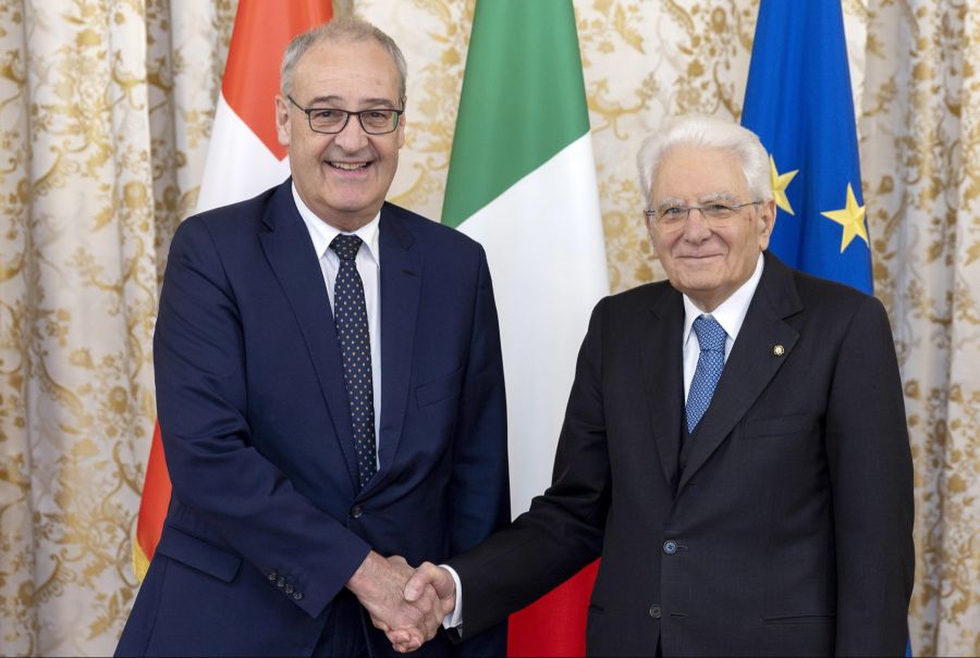 Guy Parmelin Sergio Matarella