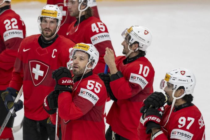 Die Schweizer Eisgenossen zeigen sich enttäuscht über die erste Niederlage bei der Eishockey-WM. Eishockey-WM