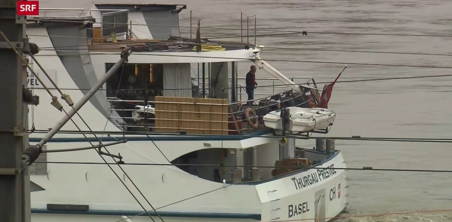 Wien Schiff Hochwasser