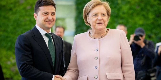 Ukraine Merkel Frieden